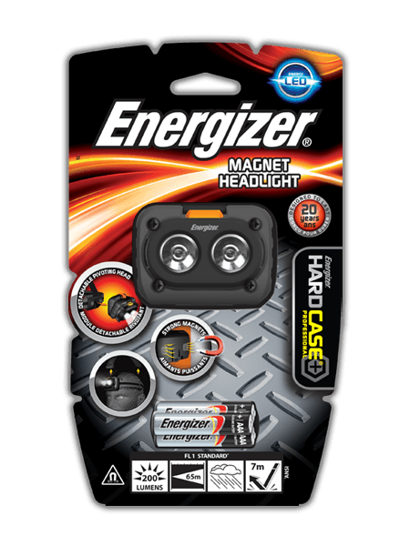 Energizer® HardCase Magnet Headlight